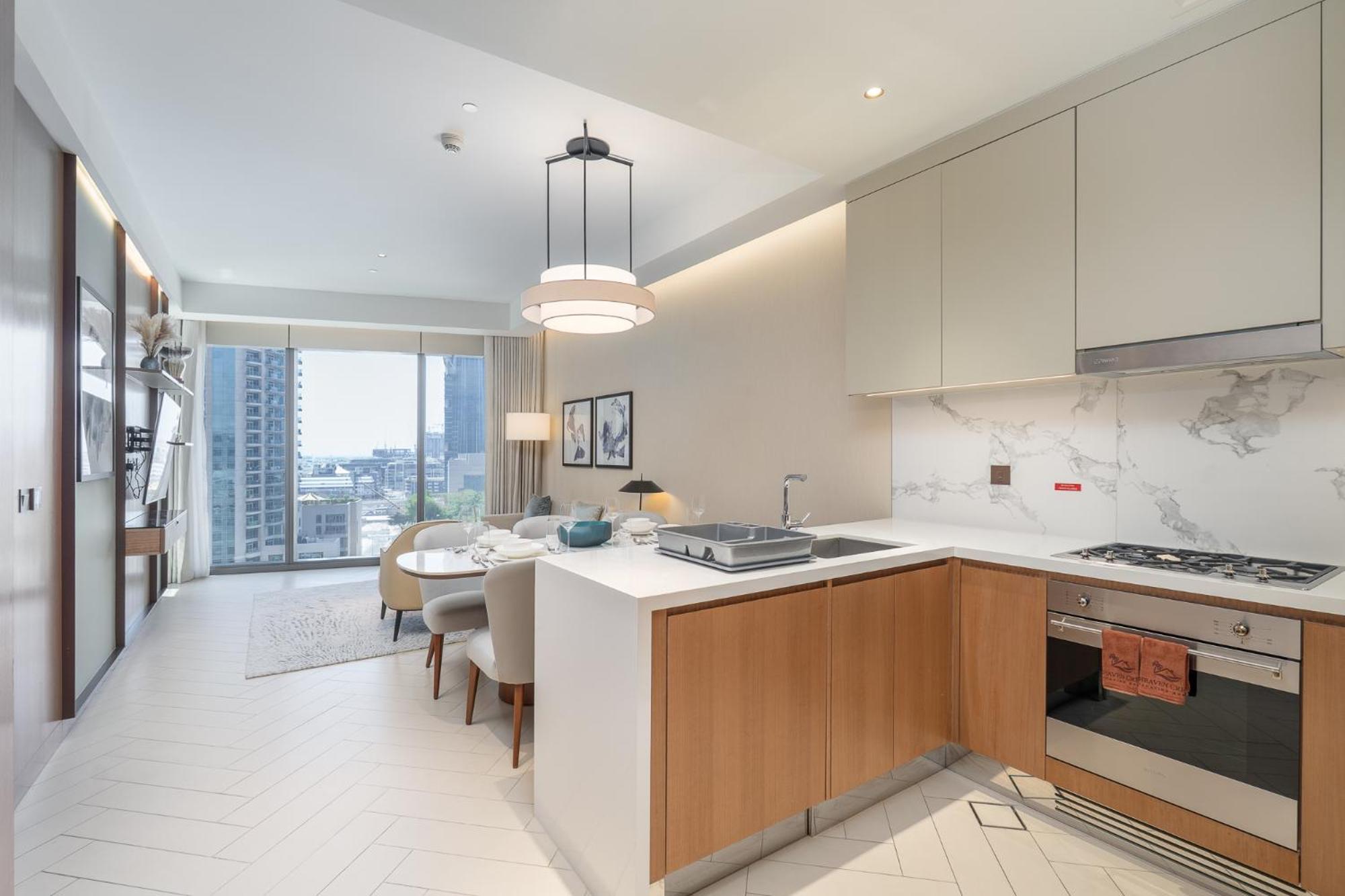 Address Residences Opera - Burj Khalifa Views 1, 2, & 3-bedroom 1 Minute Walk To Burj Khalifa, Mall, Fountain By Heaven Crest Apartment