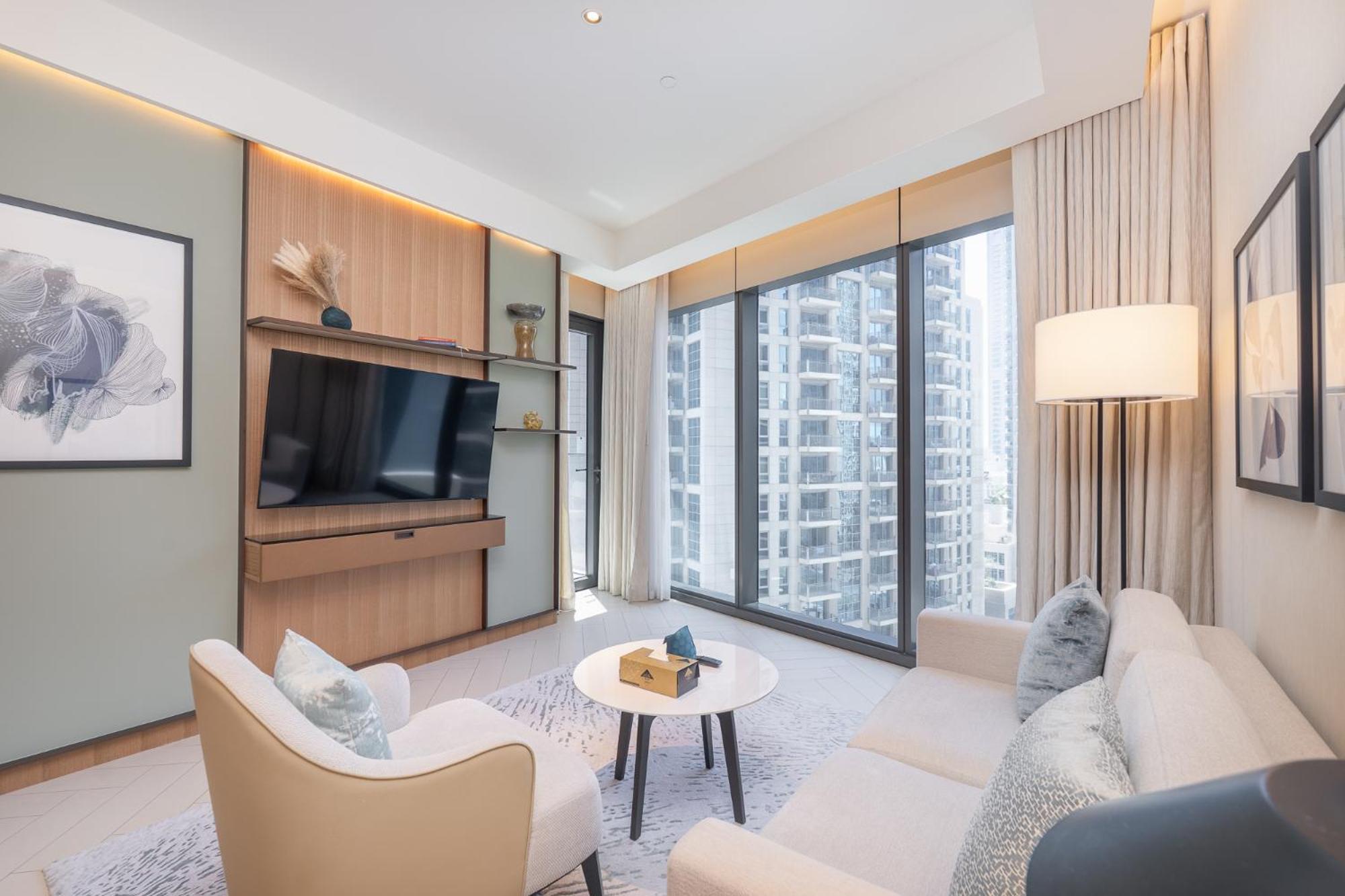 Address Residences Opera - Burj Khalifa Views 1, 2, & 3-bedroom 1 Minute Walk To Burj Khalifa, Mall, Fountain By Heaven Crest * Dubai
