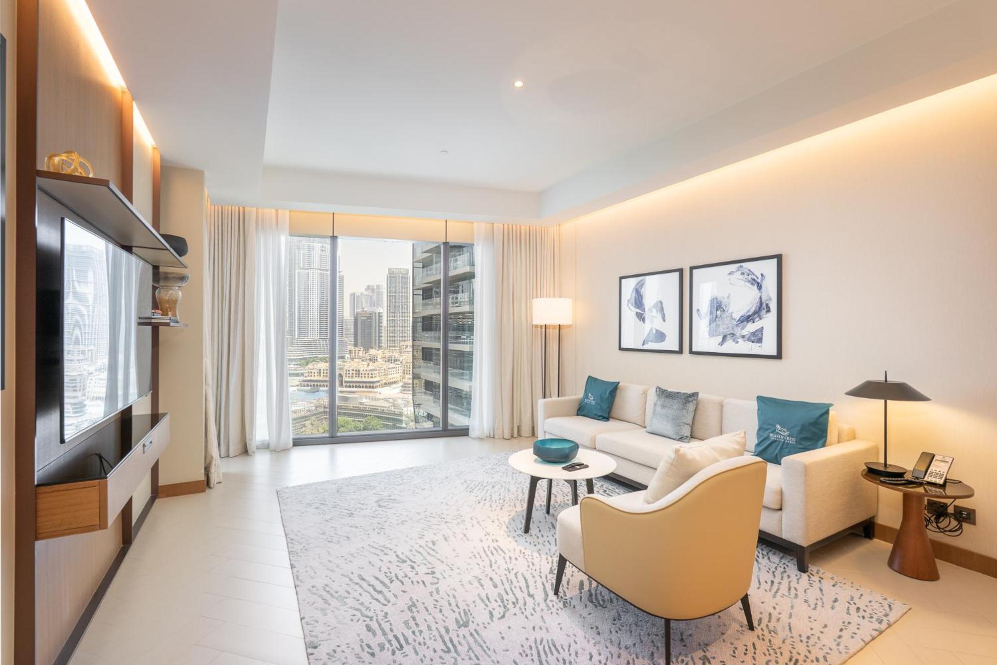 Address Residences Opera - Burj Khalifa Views 1, 2, & 3-bedroom 1 Minute Walk To Burj Khalifa, Mall, Fountain By Heaven Crest